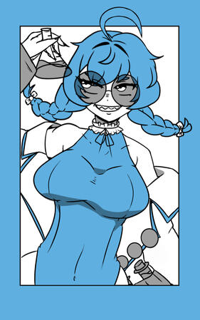 Yomi Quinnley Waifu Cup Fanart