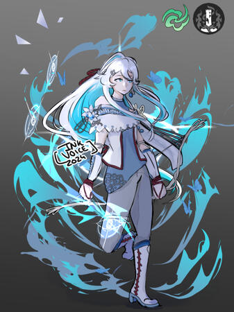 Skeb style Splash art